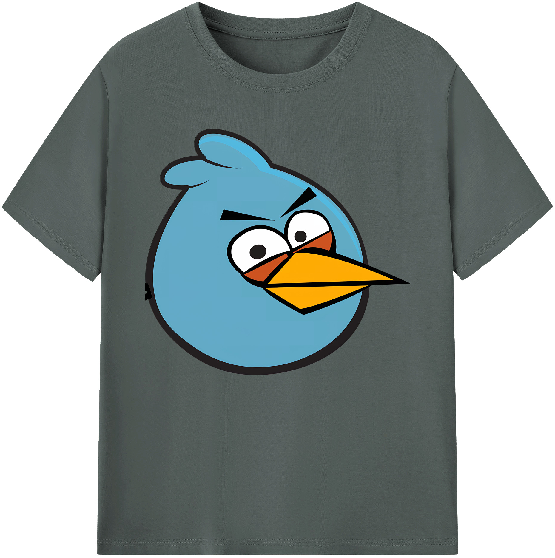 （画像用） Angry Birds アングリーバード 綿100％ メンズ半袖Tシャツ｜肌触りやわらか＆通気性